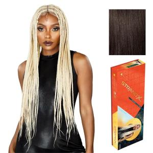 image:imageSensationnel Strand X Full Braided Lacewig  Unit 5 Hand Tied Kanekalon HD Glueless Wig 1 JETBLACK2 DARKBROWN