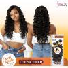 image:imageSensationnel Curls Kinksandco Synthetic Bundles  Loose Deep Multibundle Quick Weave Hair for Natural 3c to 4c Textures 18 20 22 inch 1 JETBLACK1B OFFBLACK