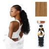 image:imageSensationnel Curls Kinksandco Synthetic Bundles  Island Curl Quick Weave Hair or Pony Styles for Natural 3c to 4c Textures 18 inch 1 JETBLACK27 HONEYBLONDE