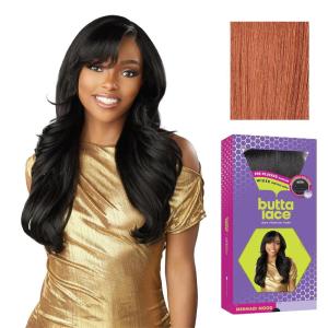 image:imageSensationnel Butta Lace Wigs  Mermaid Mood Extra Wide 5 Inch Deep Parting Synthetic Preplucked Hairline Glueless Lacefront 1 JETBLACKCHOCOLATECOPPER
