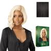 image:imageSensationnel Chicbob Lace Frontwig  Bob Unit 12 Face Framing Glueless Wig Wide 5 Inch Deep Part Synthetic Preplucked Hairline 1 JETBLACK1B OFFBLACK