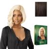 image:imageSensationnel Chicbob Lace Frontwig  Bob Unit 12 Face Framing Glueless Wig Wide 5 Inch Deep Part Synthetic Preplucked Hairline 1 JETBLACK2 DARKBROWN