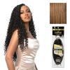 image:imageSensationnel Empire Feather Crochet Braiding Hair  Bohemian Humanhair for Boho Braids and Miracle Knots Pre Separated 50 strands 10 inch 1 JETBLACKS427