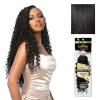 image:imageSensationnel Empire Feather Crochet Braiding Hair  Deep Humanhair for Boho Braids and Miracle Knots Pre Separated 50 strands 10 inch 1 JETBLACK1 JETBLACK