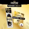 image:imageSensationnel Empire Feather Crochet Braiding Hair  Deep Humanhair for Boho Braids and Miracle Knots Pre Separated 50 strands 10 inch 1 JETBLACK1B OFFBLACK