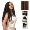 image:imageSensationnel Empire Feather Crochet Braiding Hair  Deep Humanhair for Boho Braids and Miracle Knots Pre Separated 50 strands 10 inch 1 JETBLACKS430