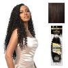 image:imageSensationnel Empire Feather Crochet Braiding Hair  Jerry Curl Humanhair for Boho Braids and Miracle Knots Pre Separated 50 strands 10 inch 1 JETBLACK2 DARKBROWN