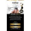 image:imageSensationnel Empire Feather Crochet Braiding Hair  Jerry Curl Humanhair for Boho Braids and Miracle Knots Pre Separated 50 strands 10 inch 1 JETBLACK2 DARKBROWN