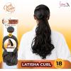 image:imageSensationnel Curls Kinksandco Synthetic Bundles  Latisha Curl Quick Weave Hair or Pony Styles for Natural 3c to 4c Textures 18 inch 1 JETBLACKS1BGINGER