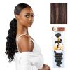 image:imageSensationnel Curls Kinksandco Synthetic Bundles  Loose Deep Quick Weave Hair or Pony Styles for Natural 3c to 4c Textures 18 inch 1 JETBLACKS1BGINGER