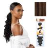 image:imageSensationnel Curls Kinksandco Synthetic Bundles  Loose Deep Quick Weave Hair or Pony Styles for Natural 3c to 4c Textures 18 inch 1 JETBLACKS430