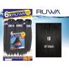 image:imageSensationnel Ruwa Prestretched Braiding Hair  6x 24 Inch Water Repellent Kanekalon Fast Dry Synthetic Sports Itch Free 1 JETBLACK1B OFFBLACK