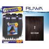 image:imageSensationnel Ruwa Prestretched Braiding Hair  6x 24 Inch Water Repellent Kanekalon Fast Dry Synthetic Sports Itch Free 1 JETBLACK2 DARKBROWN