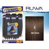 image:imageSensationnel Ruwa Prestretched Braiding Hair  6x 24 Inch Water Repellent Kanekalon Fast Dry Synthetic Sports Itch Free 1 JETBLACK4 MEDBROWN
