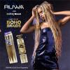 image:imageSensationnel Ruwa Prestretched Braiding Hair  6x 24 Inch Water Repellent Kanekalon Fast Dry Synthetic Sports Itch Free 1 JETBLACK4 MEDBROWN