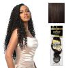 image:imageSensationnel Empire Feather Crochet Braiding Hair  Body Wave Humanhair for Boho Braids and Miracle Knots Pre Separated 50 strands 10 inch 1 JETBLACK2 DARKBROWN