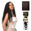image:imageSensationnel Empire Feather Crochet Braiding Hair  Body Wave Humanhair for Boho Braids and Miracle Knots Pre Separated 50 strands 10 inch 1 JETBLACK2 DARKBROWN