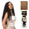 image:imageSensationnel Empire Feather Crochet Braiding Hair  Body Wave Humanhair for Boho Braids and Miracle Knots Pre Separated 50 strands 10 inch 1 JETBLACKS427