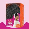 image:imageSensationnel Lulu Bun Hairextensions  Boho Unit 1 Synthetic Quick and Easy Wear Hair with Natural Textures 1 JETBLACKF1B30