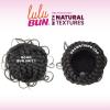 image:imageSensationnel Lulu Bun Hairextensions  Boho Unit 1 Synthetic Quick and Easy Wear Hair with Natural Textures 1 JETBLACKF1B33