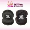 image:imageSensationnel Lulu Bun Hairextensions  Sleek Bun Unit 1 Synthetic Quick and Easy Wear Hair with Natural Textures 1 JETBLACK1B OFFBLACK