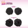 image:imageSensationnel Lulu Bun Hairextensions  Space Buns Unit 2 Synthetic Quick and Easy Wear Hair with Natural Textures 1 JETBLACK1 JETBLACK