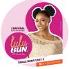 image:imageSensationnel Lulu Bun Hairextensions  Space Buns Unit 2 Synthetic Quick and Easy Wear Hair with Natural Textures 1 JETBLACKF1B350