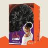 image:imageSensationnel Lulu Bun Updo Hairextensions  Unit 13 Synthetic 3x35 HD Lace Parting Quick and Easy Wear Hair 1 JETBLACKF1B27