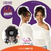 image:imageSensationnel Lulu Bun Updo Hairextensions  Unit 13 Synthetic 3x35 HD Lace Parting Quick and Easy Wear Hair 1 JETBLACKF1B30