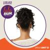 image:imageSensationnel Lulu Bun Updo Hairextensions  Unit 13 Synthetic 3x35 HD Lace Parting Quick and Easy Wear Hair 1 JETBLACKF1BBG