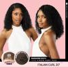 image:imageSensationnel Pearlish 13x4 Lace Frontal Wig  Italian Curl 20 inch 15A Remy Human Hair Glueless Preplucked Hairline NATURALNATURALBLACK