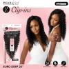 image:imageSensationnel Pearlish Clip In  Euro Deep 20 Inch Pearl Conditioned 15A Remy Human Hair 9 Piece Pack Long Lasing and Easy to Use Extension NATURALNATURAL