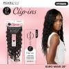 image:imageSensationnel Pearlish Clip In  Euro Wave 20 Inch Pearl Conditioned 15A Remy Human Hair 9 Piece Pack Long Lasing and Easy to Use Extension NATURALNATURALBLACK