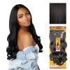 image:imageSensationnel Curls Kinksandco Clip in  Wave Maker 18 Inch Hairextensions Synthetic 9 Piece Pack Easy to Use Clips for Natural 3C to 4C hair 1 JETBLACK1B OFFBLACK