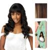 image:imageSensationnel Glamzy Lace Crown Wig  Zoeey Glueless Hand Tied CrownArea Synthetic Hair 1 JETBLACKBALAYAGESUNKISSED