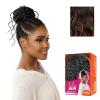 image:imageSensationnel Lulu Bun Hairextensions  Boho Unit 1 Synthetic Quick and Easy Wear Hair with Natural Textures 1 JETBLACKF1B30