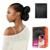 image:imageSensationnel Lulu Bun Hairextensions  Sleek Bun Unit 1 Synthetic Quick and Easy Wear Hair with Natural Textures 1 JETBLACK1 JETBLACK