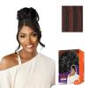 image:imageSensationnel Lulu Bun Updo Hairextensions  Unit 12 Synthetic 3x35 HD Lace Parting Quick and Easy Wear Hair 1 JETBLACKF1B350
