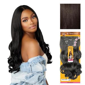 image:imageSensationnel Curls Kinksandco Clip in  Wave Maker 18 Inch Hairextensions Synthetic 9 Piece Pack Easy to Use Clips for Natural 3C to 4C hair 1 JETBLACK2 DARKBROWN