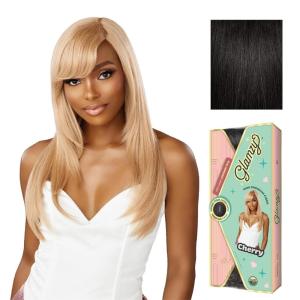 image:imageSensationnel Glamzy Lace Crown Wig  Cherry Glueless Hand Tied CrownArea Synthetic Hair 1 JETBLACK1B OFFBLACK