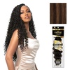 image:imageSensationnel Empire Feather Crochet Braiding Hair  Loose Crimp Human Hair for Boho Braids and Miracle Knots Pre Separated 50 strands 10 inch 1 JETBLACKS430