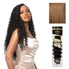 image:imageSensationnel Empire Feather Crochet Braiding Hair  Loose Crimp Human Hair for Boho Braids and Miracle Knots Pre Separated 50 strands 10 inch 1 JETBLACKS427