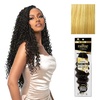 image:imageSensationnel Empire Feather Crochet Braiding Hair  Loose Crimp Human Hair for Boho Braids and Miracle Knots Pre Separated 50 strands 10 inch 1 JETBLACKS27613