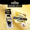image:imageSensationnel Empire Feather Crochet Braiding Hair  Loose Crimp Human Hair for Boho Braids and Miracle Knots Pre Separated 50 strands 10 inch 1 JETBLACKS427