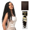 image:imageSensationnel Empire Feather Crochet Braiding Hair  Loose Crimp Human Hair for Boho Braids and Miracle Knots Pre Separated 50 strands 10 inch 1 JETBLACK2 DARKBROWN
