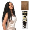 image:imageSensationnel Empire Feather Crochet Braiding Hair  Loose Crimp Human Hair for Boho Braids and Miracle Knots Pre Separated 50 strands 10 inch 1 JETBLACKS427