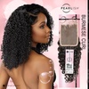image:imageSensationnel Pearlish bundle 4x5 closure  burmese curl 12 inch HD lace beauty supply human hair bundles weave 15a soft remy NATURALNATURAL