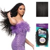 image:imageSensationnel PremToo Feather Crochet Braidinghair  Burmese Curl Human Hair Blend with Pre Separated 50 Strands for Boho Braids and Miracle Knots 14 inch 1 JETBLACK1B OFFBLACK