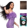 image:imageSensationnel PremToo Feather Crochet Braidinghair  Burmese Curl Human Hair Blend with Pre Separated 50 Strands for Boho Braids and Miracle Knots 14 inch 1 JETBLACK4 MEDBROWN