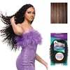 image:imageSensationnel PremToo Feather Crochet Braidinghair  Burmese Curl Human Hair Blend with Pre Separated 50 Strands for Boho Braids and Miracle Knots 14 inch 1 JETBLACKS1B30